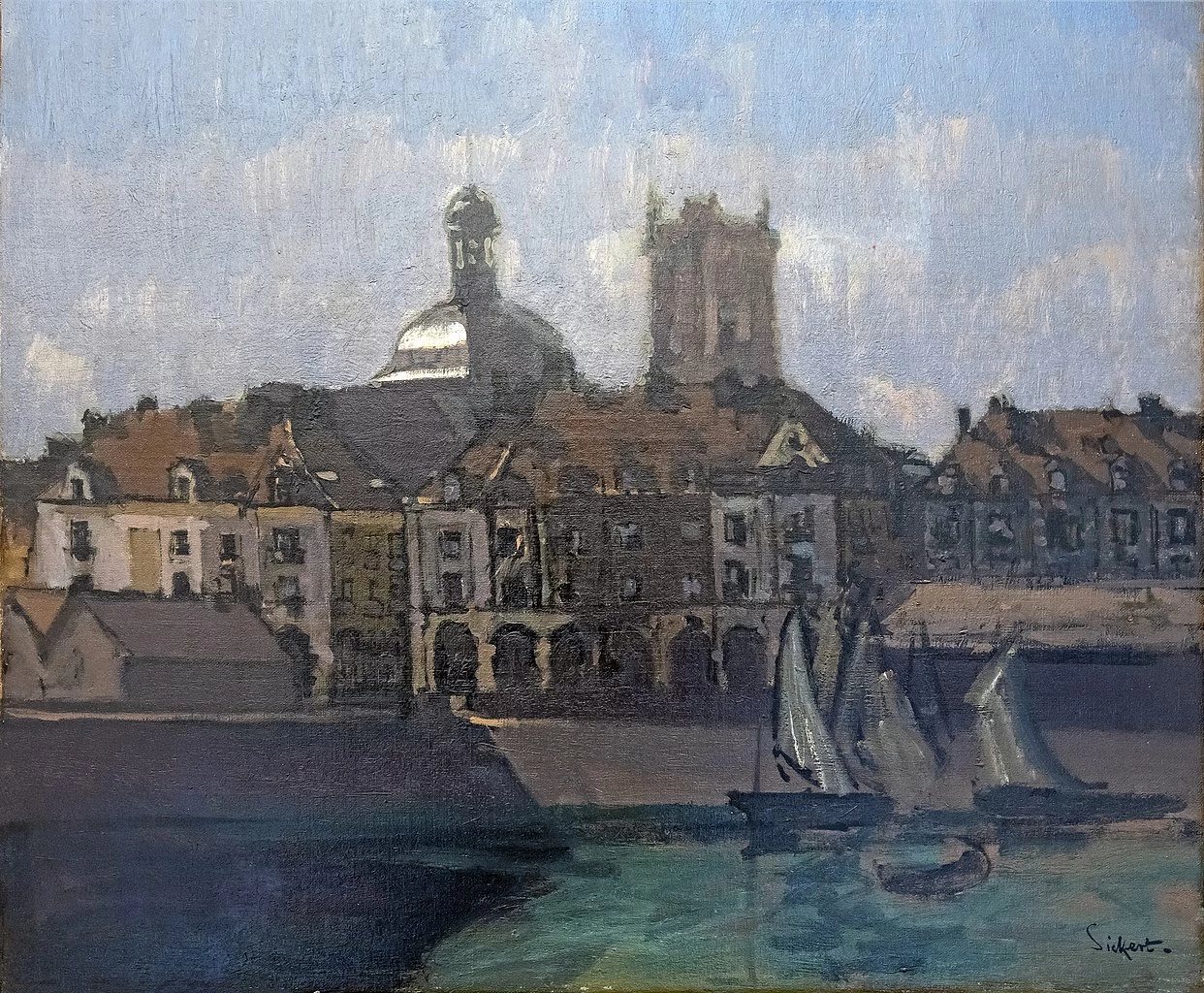 Dieppe, i portici e la Darsena - Bemberg Fondation Toulouse